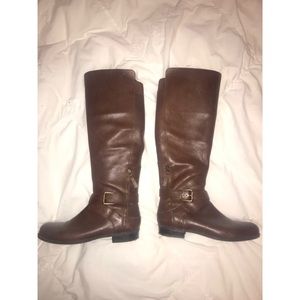 Gorgeous brown leather boots! Very lightly worn!
